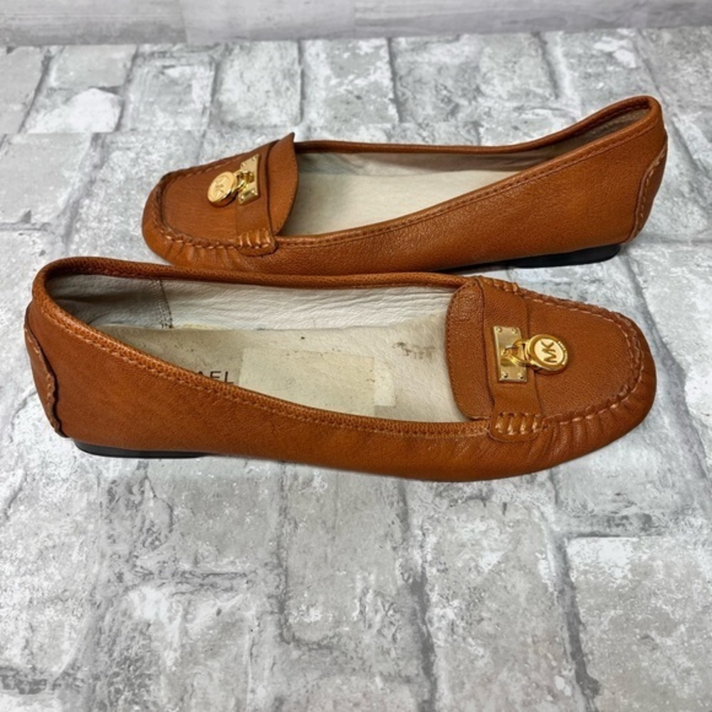 Michael Kors Size 8 Tan Women's Moccasin Loafers - Picture 2 of 6